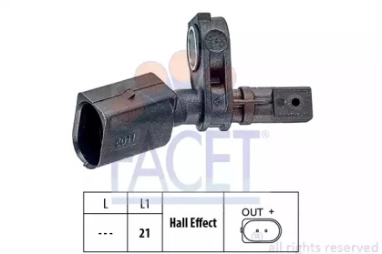 Датчик швидкості FACET 21.0011