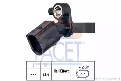 Датчик швидкості FACET 21.0013
