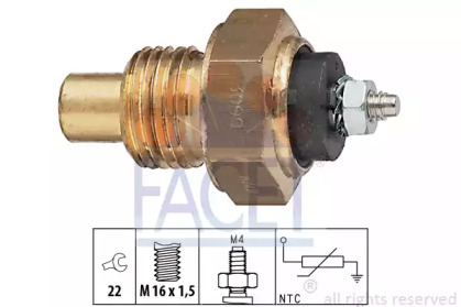 Датчик температури FACET 7.3099