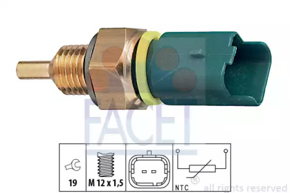 Датчик температури охолоджувальної рідини FACET 7.3276