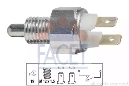 Перемикач заднього ходу автомобіля FACET 7.6029