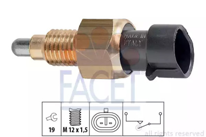 Перемикач заднього ходу автомобіля FACET 7.6073