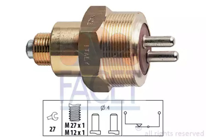 Перемикач заднього ходу автомобіля FACET 7.6101