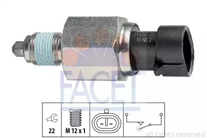 Датчик заднього ходу FACET 7.6196