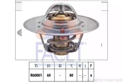 Термостат (РОЗПРОДАЖ) FACET 7.8465S