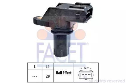 Датчик колінвалу FACET 9.0349