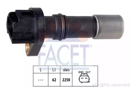 Датчик колінвалу (РОЗПРОДАЖ) FACET 9.0461