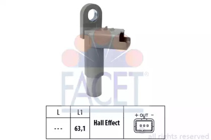 Датчик положення розподільного валу FACET 9.0463
