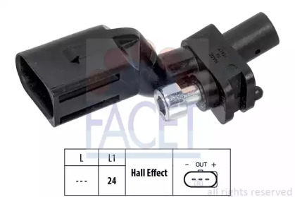 Датчик колінвалу FACET 9.0552