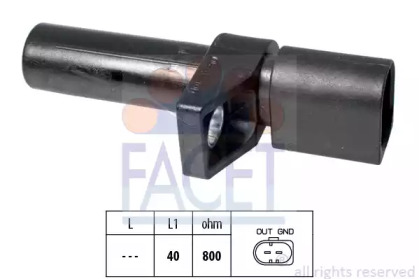 Датчик колінвалу FACET 9.0578