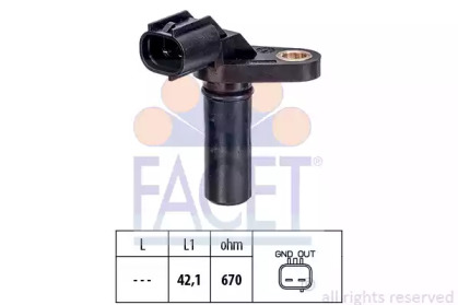Датчик частоти обертання FACET 9.0636