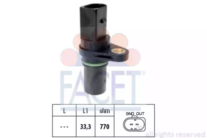 Датчик колінвалу FACET 9.0640