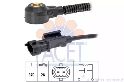 Датчик детонації FACET 9.3252