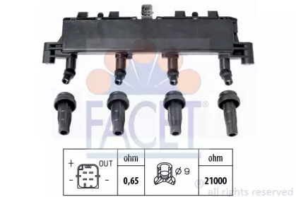 Катушка зажигания FACET 9.6305