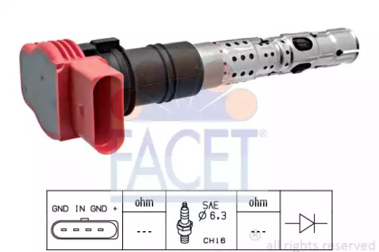 Котушка запалювання FACET 9.6333
