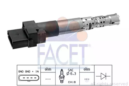 Котушка запалювання FACET 9.6335