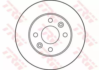 Диск гальмівний TRW DF1016