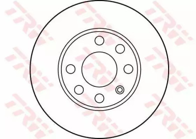 Диск тормозной TRW DF1608