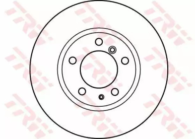 Диск тормозной TRW DF2558