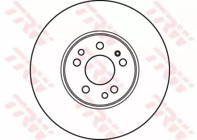 Диск гальмівний TRW DF2595S