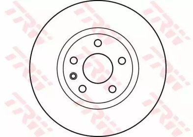 Диск гальмівний TRW DF2645