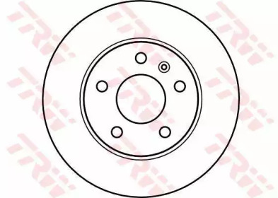 Гальмівний диск TRW DF4051