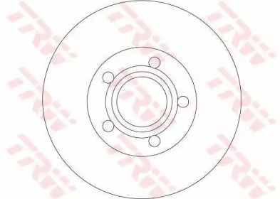 Диск гальмівний TRW DF4239