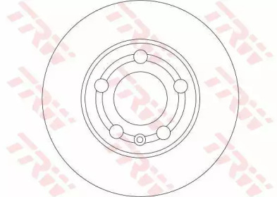Гальмівний диск TRW DF4253