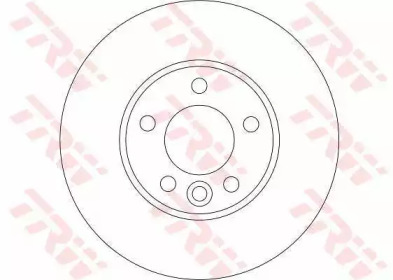 Диск тормозной TRW DF4308S