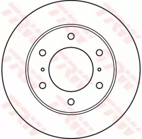 Диск гальмівний TRW DF4870