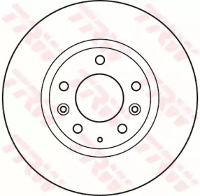 Гальмівний диск TRW DF4958S