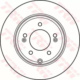 Гальмівний диск TRW DF4980