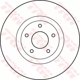 Диск гальмівний TRW DF4989S