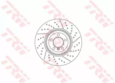 Диск тормозной TRW DF6600S