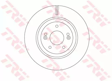 Диск гальмівний TRW DF7592