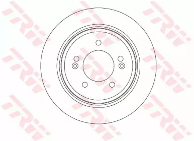 Диск гальмівний TRW DF7953
