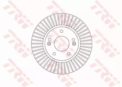 Гальмівний диск TRW DF8056