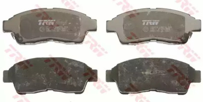Комплект гальмівних колодок с 4 шт. дисків TRW GDB1143
