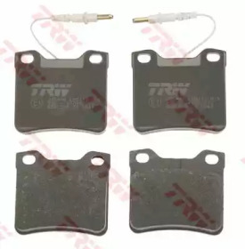 Комплект гальмівних колодок з 4 шт. дисків TRW GDB1289