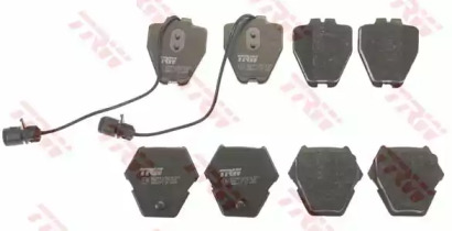 Комплект гальмівних колодок TRW GDB1371