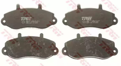 Комплект гальмівних колодок с 4 шт. дисків TRW GDB1380