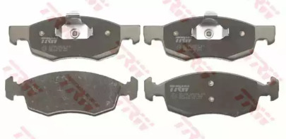 Комплект гальмівних колодок з 4 шт. дисків TRW GDB1588