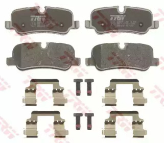 Комплект тормозных колодок COTEC TRW GDB1632