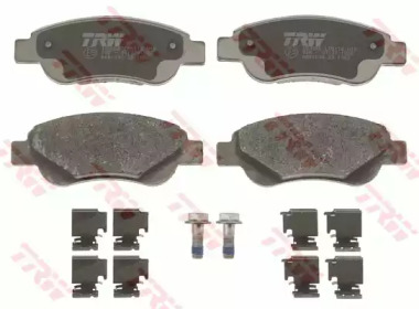 Комплект гальмівних колодок - дискові TRW GDB1633