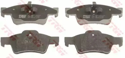 Комплект гальмівних колодок з 4 шт. дисків TRW GDB1643