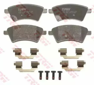 Комплект тормозных колодок COTEC TRW GDB1673