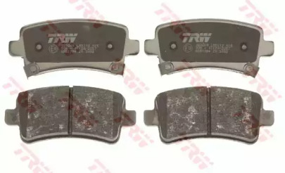 Комплект гальмівних колодок з 4 шт. дисків TRW GDB1784
