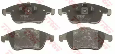 Комплект гальмівних колодок с 4 шт. дисків TRW GDB1790