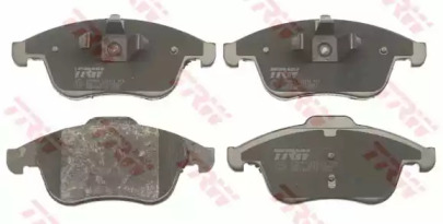 Комплект гальмівних колодок с 4 шт. дисків TRW GDB1808