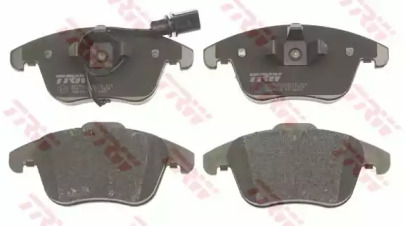 Комплект гальмівних колодок с 4 шт. дисків TRW GDB1814